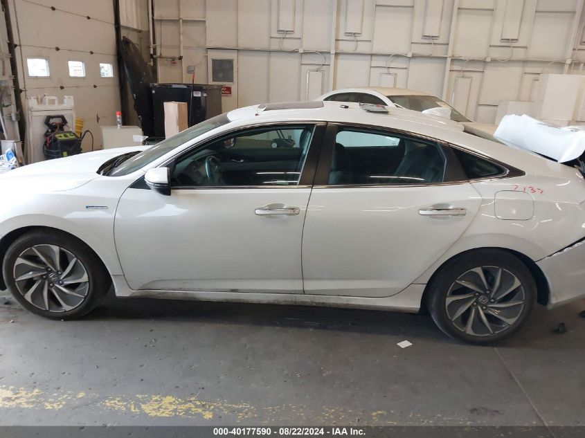 2022 Honda Insight Touring VIN: 19XZE4F94NE015024 Lot: 40177590