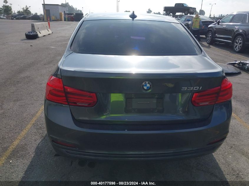 2017 BMW 330I VIN: WBA8B9G58HNU50039 Lot: 40177598