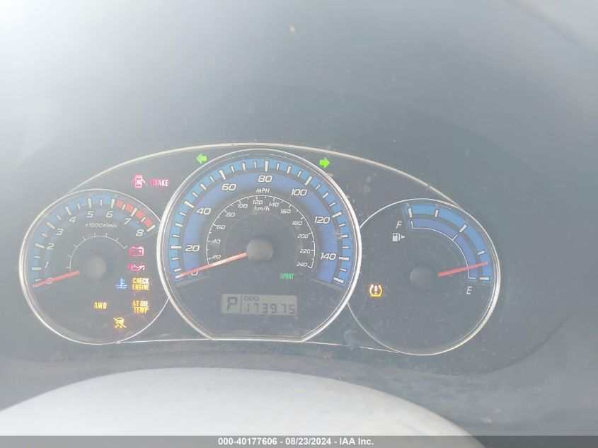 2009 Subaru Forester 2.5X VIN: JF2SH63629H750813 Lot: 40177606