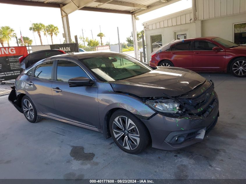 2017 Honda Civic Ex-T VIN: 19XFC1F36HE031569 Lot: 40177608