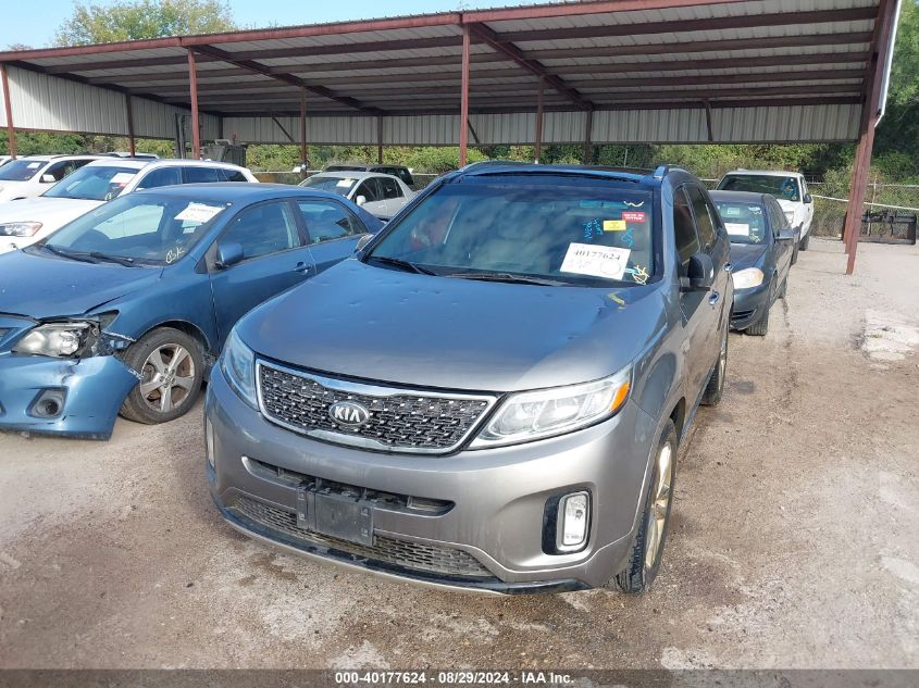 2014 Kia Sorento Limited V6 VIN: 5XYKW4A72EG519370 Lot: 40177624