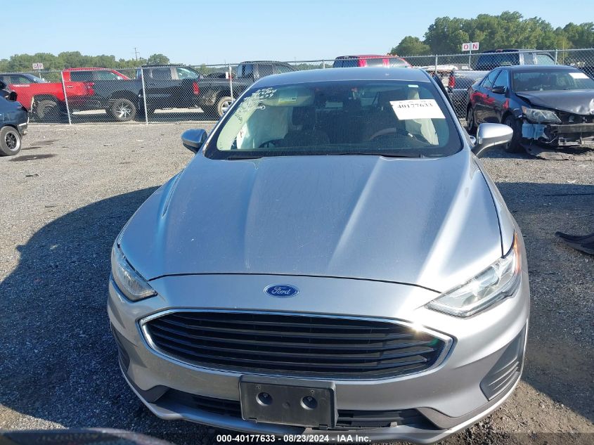 2020 Ford Fusion S VIN: 3FA6P0G71LR105021 Lot: 40177633