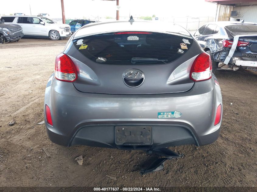 2015 Hyundai Veloster VIN: KMHTC6AD2FU233643 Lot: 40177637