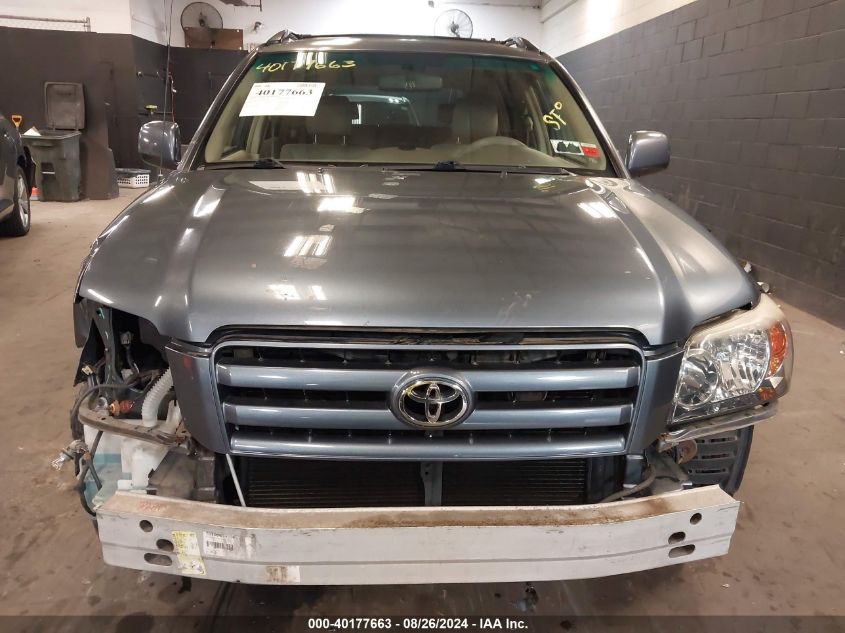 JTEDP21A850046582 2005 Toyota Highlander V6