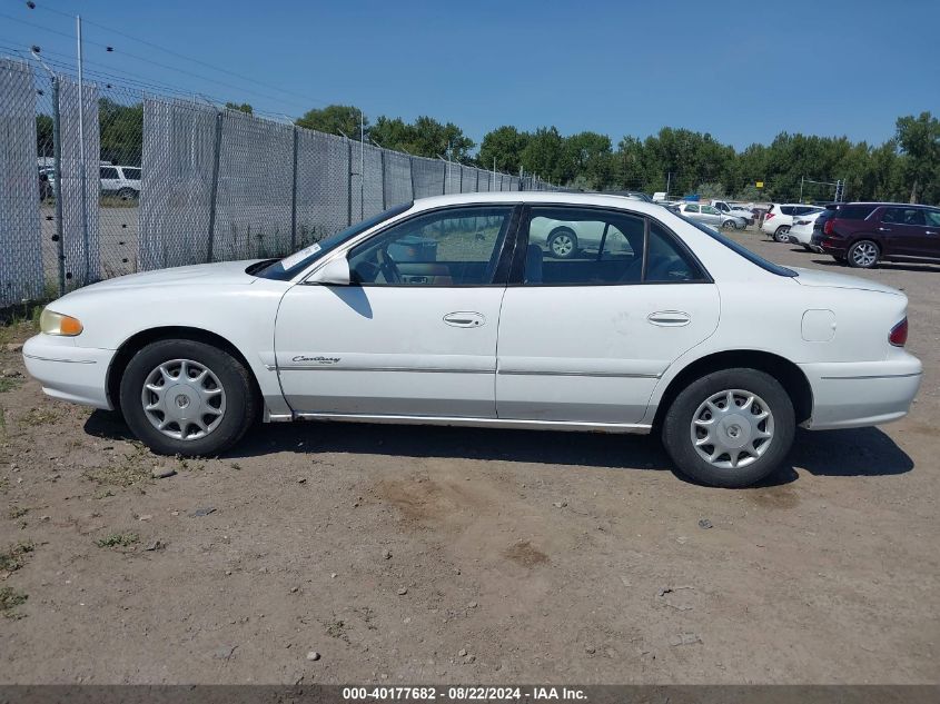 2000 Buick Century Custom VIN: 2G4WS52J7Y1222487 Lot: 40177682