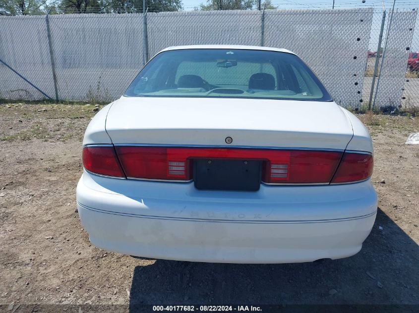 2000 Buick Century Custom VIN: 2G4WS52J7Y1222487 Lot: 40177682