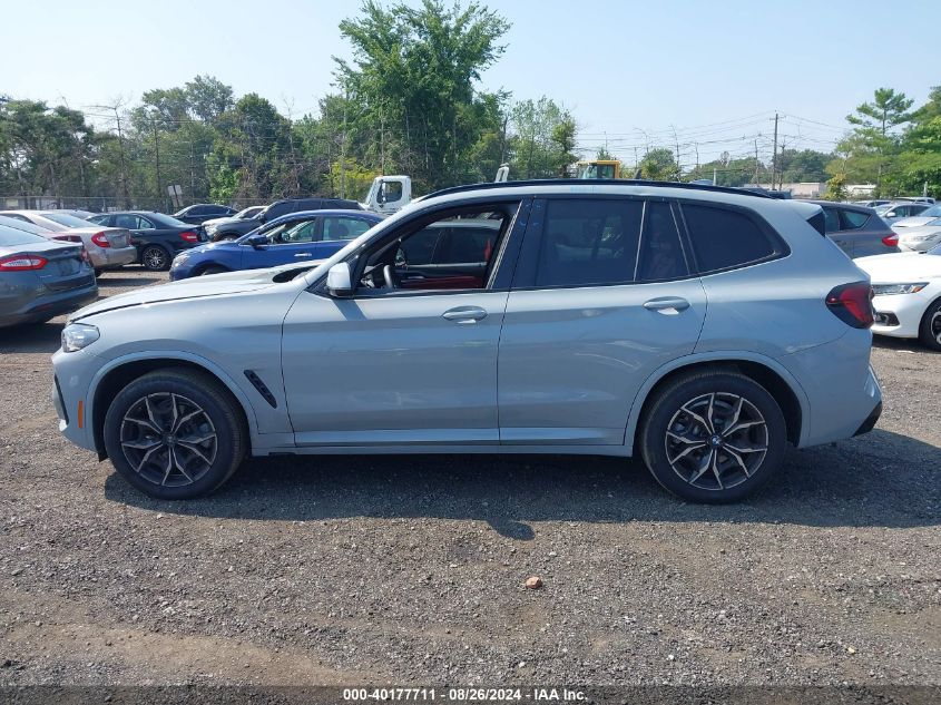 2023 BMW X3 xDrive30I VIN: 5UX53DP02P9T10682 Lot: 40177711