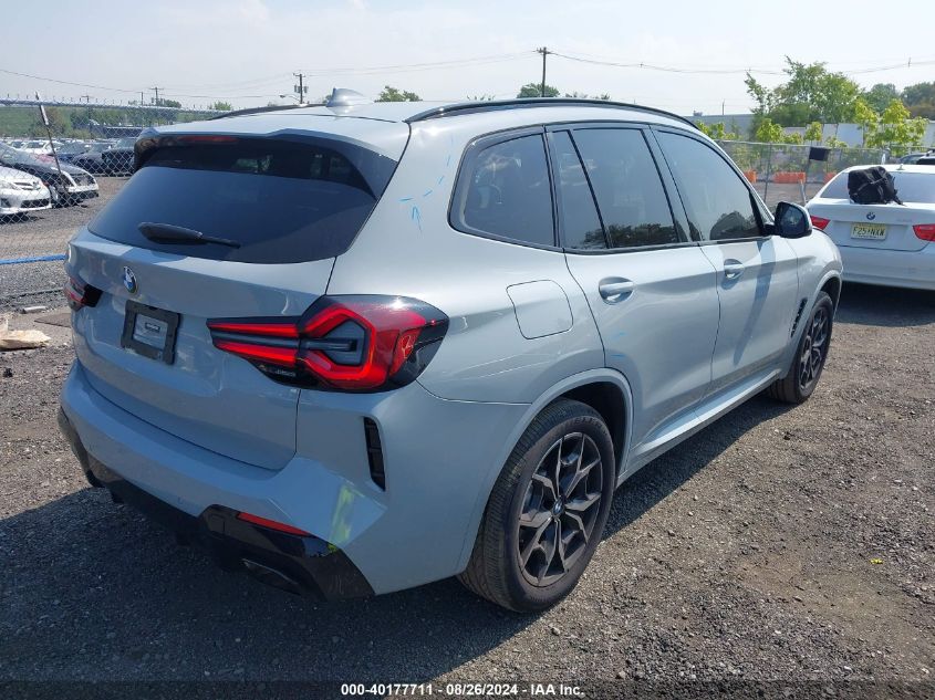 2023 BMW X3 XDRIVE30I - 5UX53DP02P9T10682