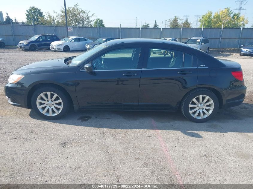 2012 Chrysler 200 Touring VIN: 1C3CCBBB7CN160872 Lot: 40177729