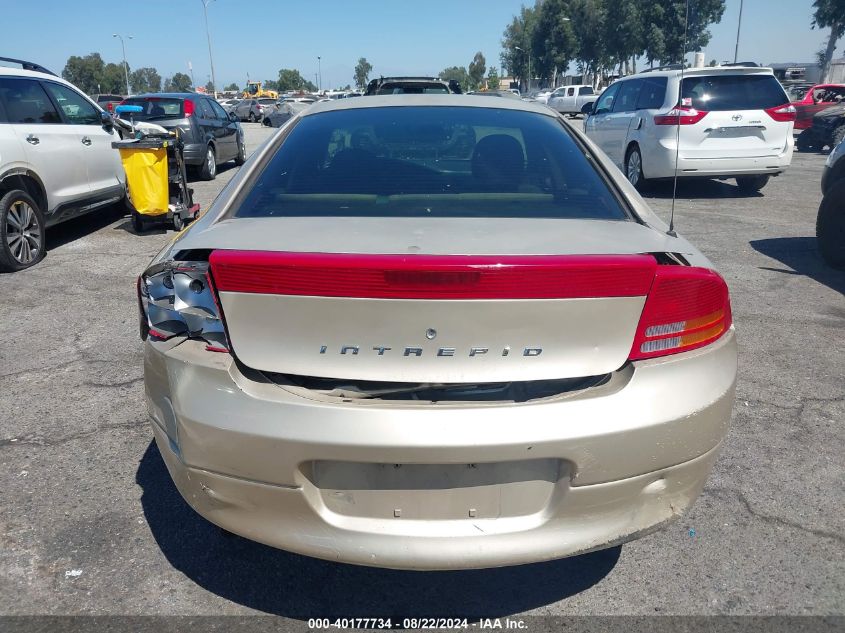 2001 Dodge Intrepid Se VIN: 2B3AD46R01H575266 Lot: 40177734