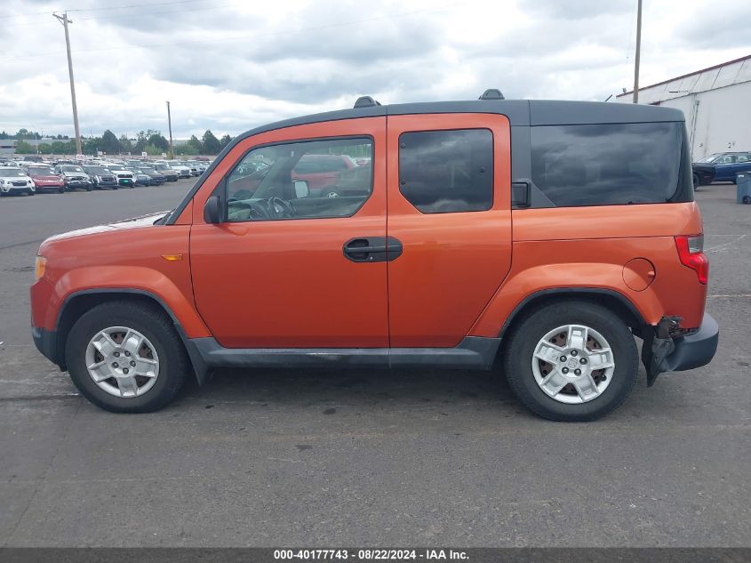 2009 Honda Element Lx VIN: 5J6YH28379L002727 Lot: 40177743