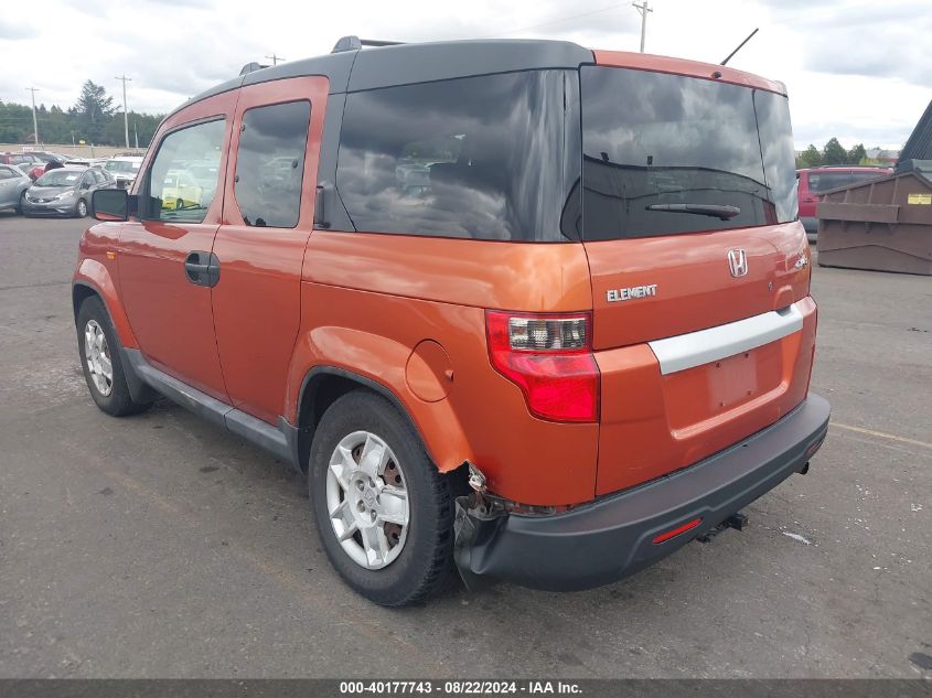 2009 Honda Element Lx VIN: 5J6YH28379L002727 Lot: 40177743