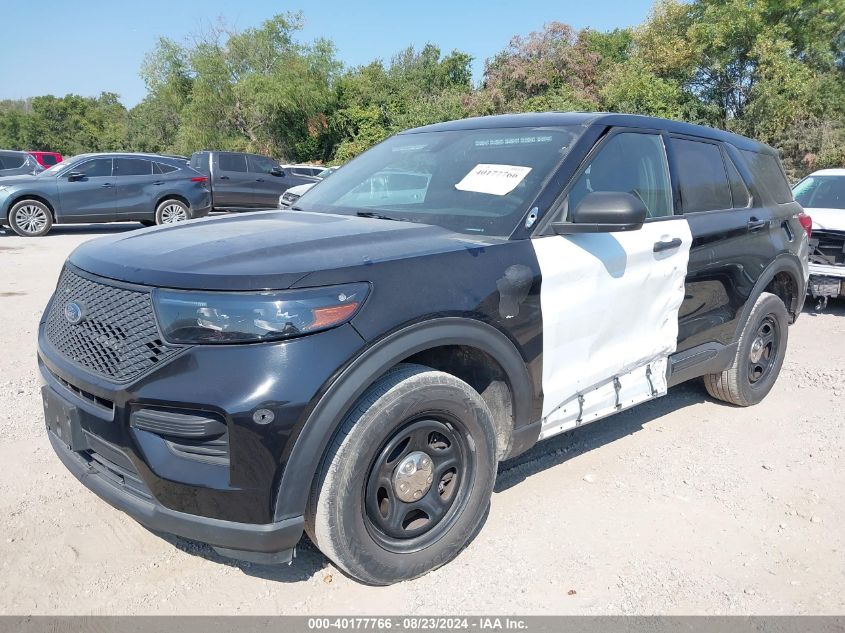 2021 Ford Police Interceptor Utility VIN: 1FM5K8AB5MGA43286 Lot: 40177766