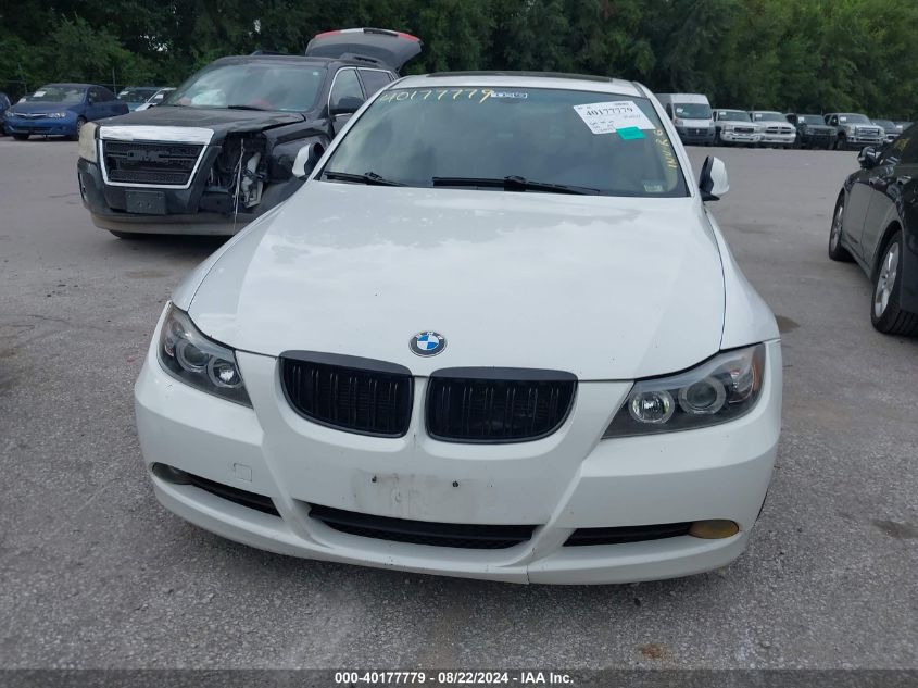 2006 BMW 325I VIN: WBAVB13576KX32858 Lot: 40177779