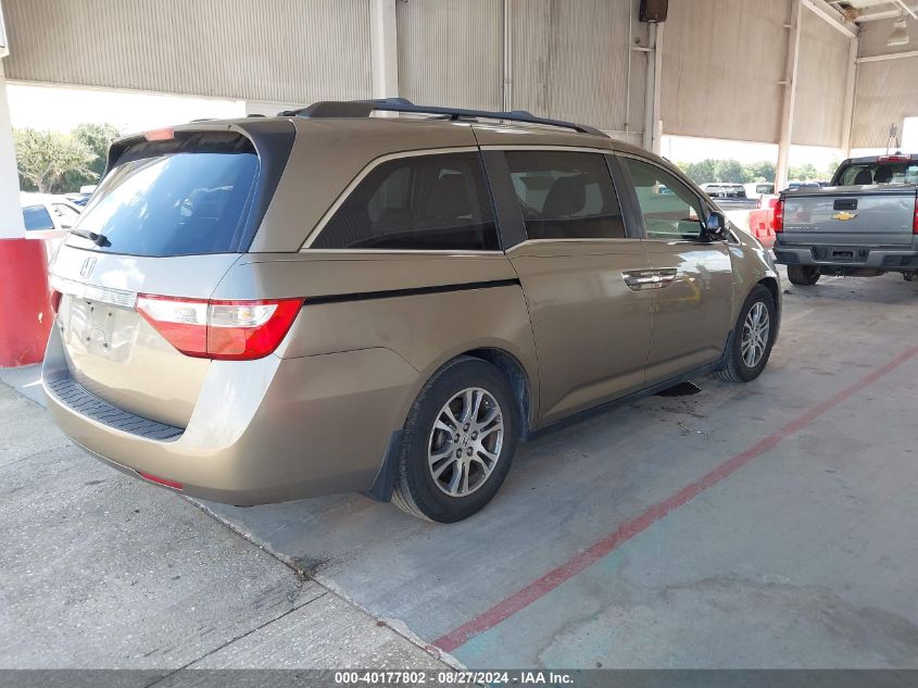 5FNRL5H63BB0840 2011 Honda Odyssey Exl