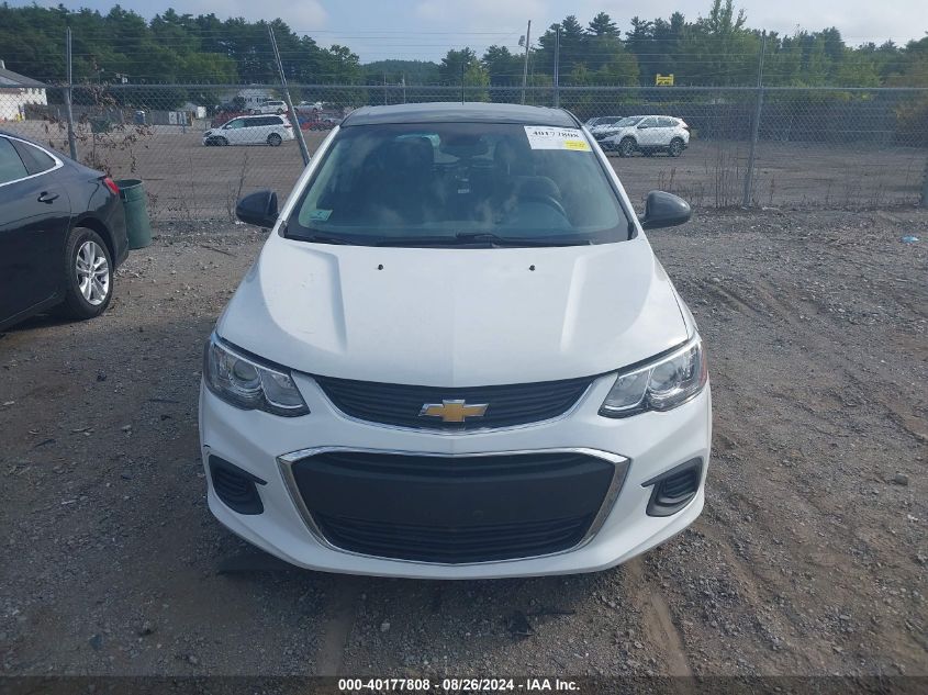 2017 Chevrolet Sonic Lt Auto VIN: 1G1JG6SH2H4169861 Lot: 40177808