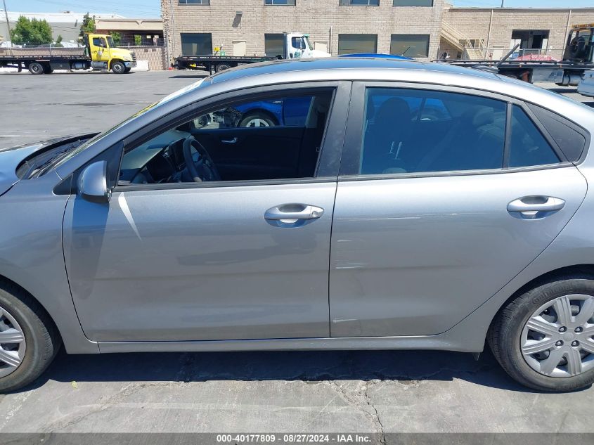 2022 Kia Rio S VIN: 3KPA24AD2NE437195 Lot: 40177809