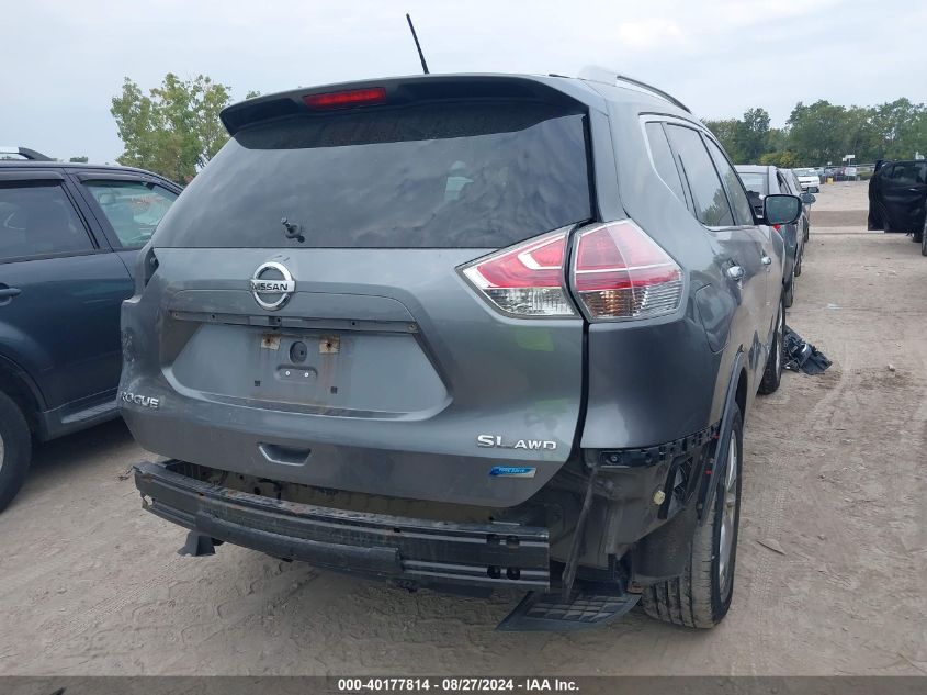 2014 Nissan Rogue Sl VIN: 5N1AT2MV0EC851858 Lot: 40177814