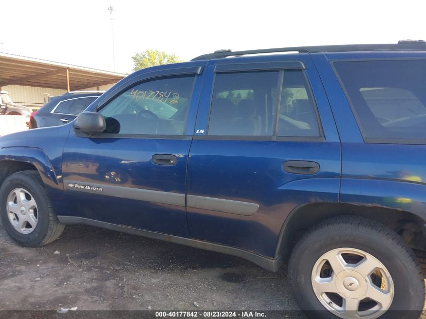 2003 Chevrolet Trailblazer Ls VIN: 1GNDS13S632206048 Lot: 40177842