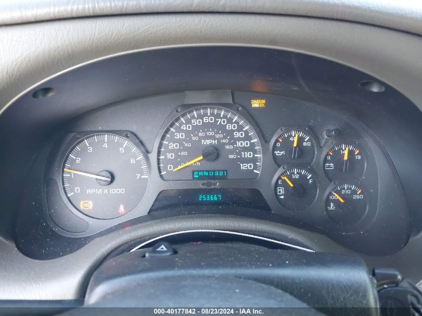 2003 Chevrolet Trailblazer Ls VIN: 1GNDS13S632206048 Lot: 40177842