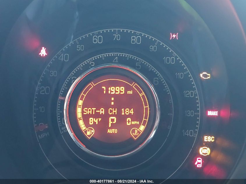 2012 Fiat 500 Sport VIN: 3C3CFFBR5CT272047 Lot: 40177861