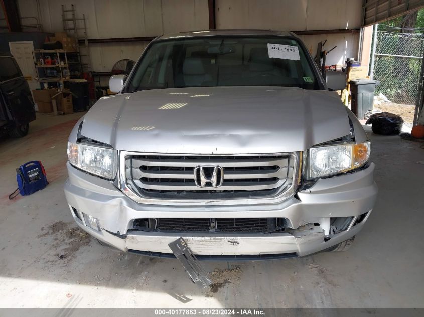 2013 Honda Ridgeline Rtl VIN: 5FPYK1F52DB009982 Lot: 40177883