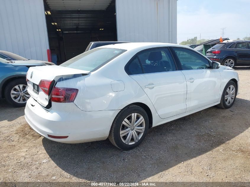 2017 Volkswagen Jetta 1.4T S VIN: 3VW2B7AJ9HM283569 Lot: 40177902