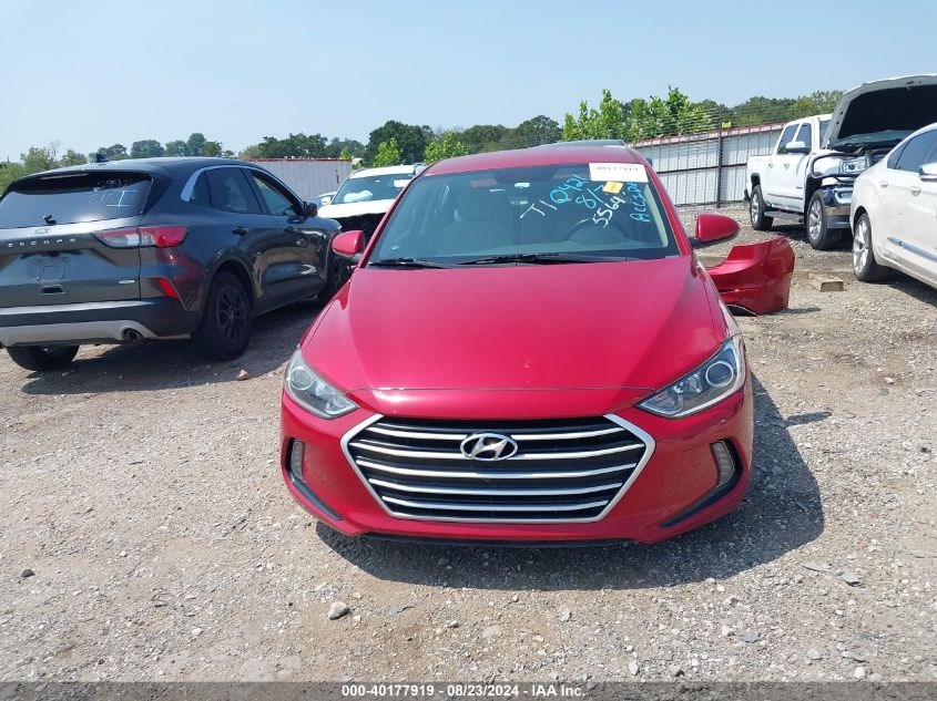 2017 Hyundai Elantra Se VIN: 5NPD84LF7HH085564 Lot: 40177919