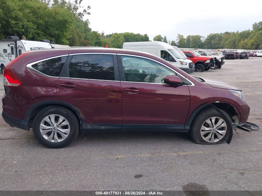 2013 Honda Cr-V Ex VIN: 5J6RM4H54DL013822 Lot: 40177931