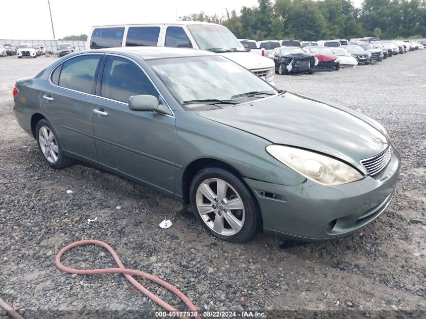 2005 Lexus Es 330 VIN: JTHBA30G755059382 Lot: 40177938