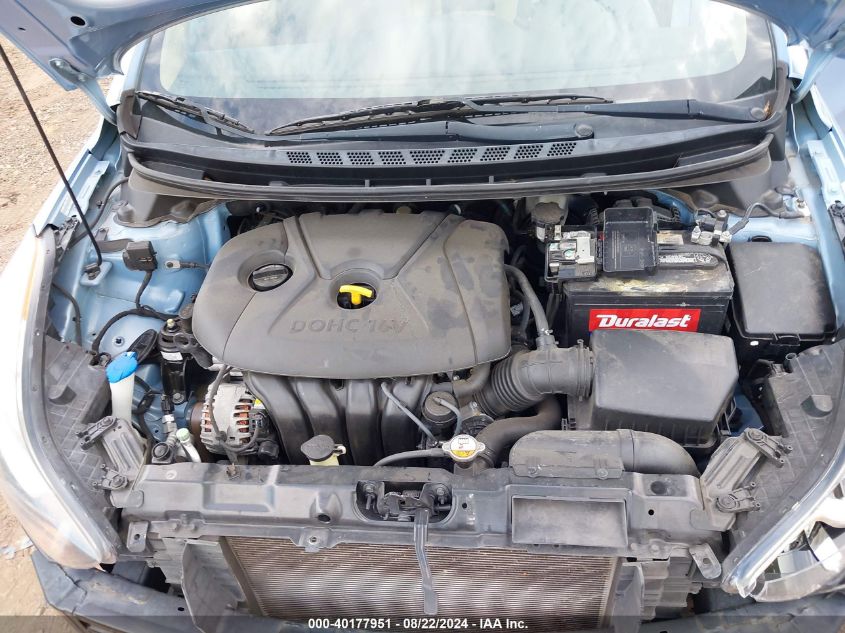 KMHDH4AE4CU283569 2012 Hyundai Elantra Gls (Ulsan Plant)