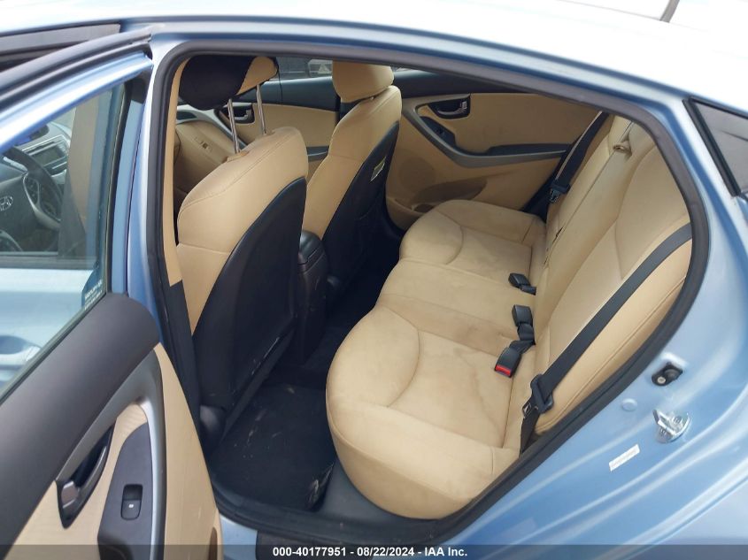 KMHDH4AE4CU283569 2012 Hyundai Elantra Gls (Ulsan Plant)