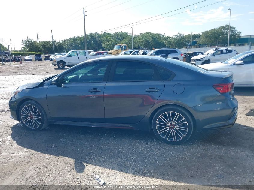 2020 Kia Forte Gt VIN: 3KPF44AC7LE199929 Lot: 40177981