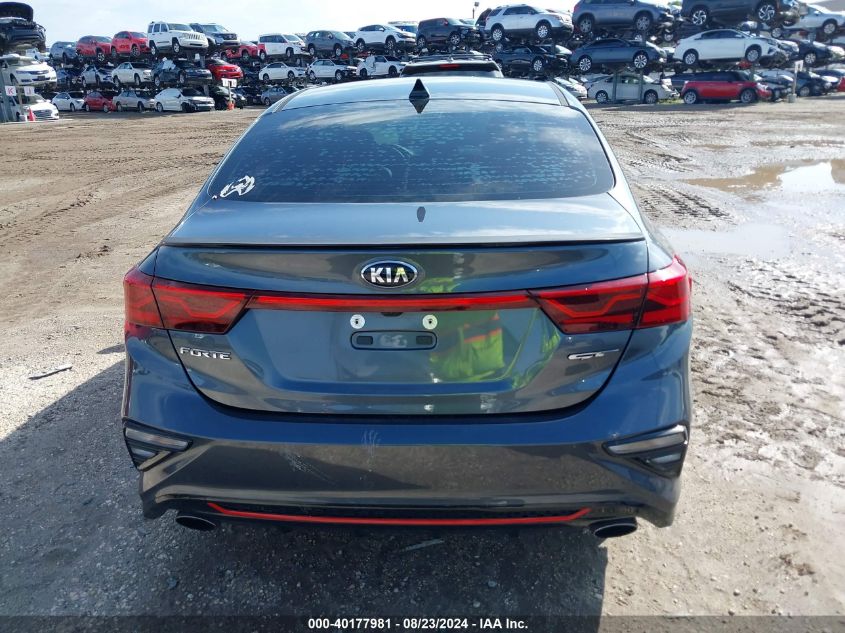 2020 Kia Forte Gt VIN: 3KPF44AC7LE199929 Lot: 40177981