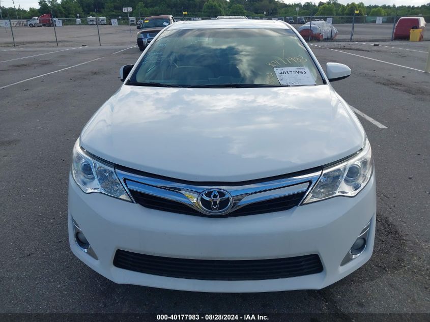 2012 Toyota Camry Xle VIN: 4T4BF1FK7CR268256 Lot: 40177983