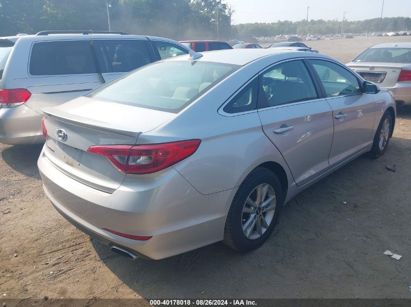 2015 HYUNDAI SONATA SE - 5NPE24AF3FH238415