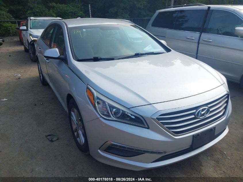 2015 HYUNDAI SONATA SE - 5NPE24AF3FH238415