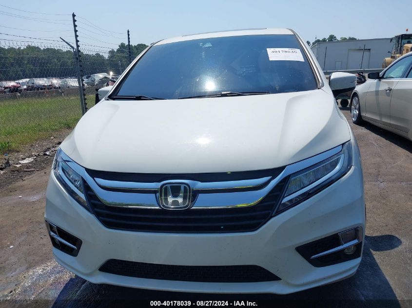 2019 Honda Odyssey Elite VIN: 5FNRL6H99KB112076 Lot: 40178039