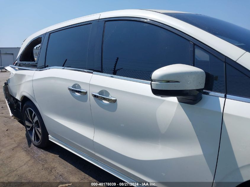 2019 Honda Odyssey Elite VIN: 5FNRL6H99KB112076 Lot: 40178039