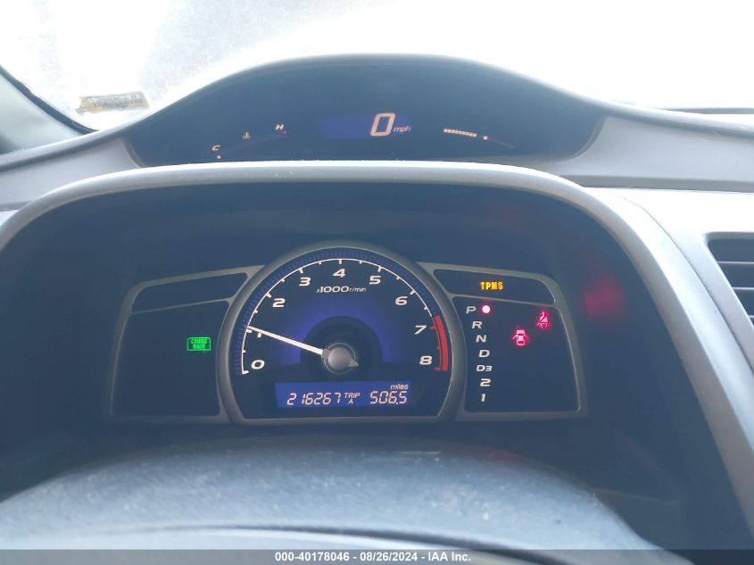 2008 Honda Civic Ex VIN: 1HGFA16838L014786 Lot: 40178046