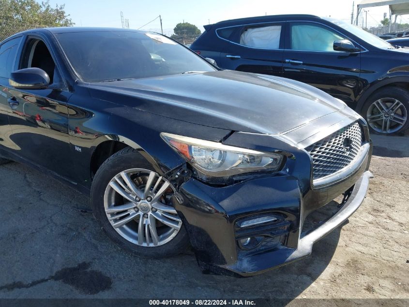 2017 Infiniti Q50 3.0T Premium VIN: JN1EV7AP1HM737372 Lot: 40178049