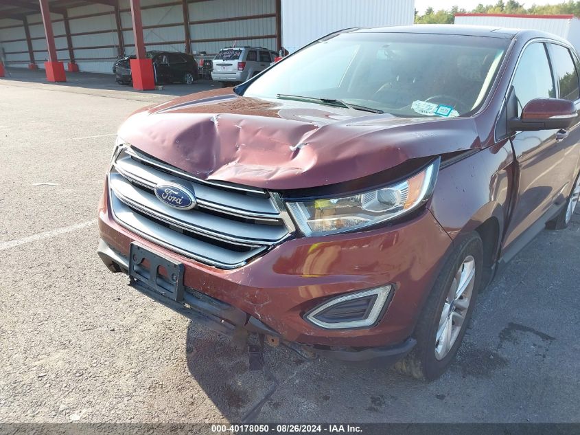 2015 Ford Edge Sel VIN: 2FMTK4J93FBC24569 Lot: 40178050