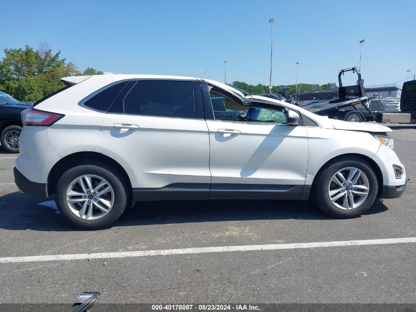 2018 Ford Edge Sel VIN: 2FMPK4J81JBB11463 Lot: 40178057