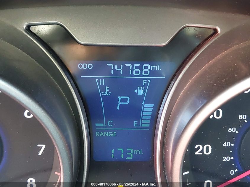 2014 HYUNDAI VELOSTER BASE W/BLACK - KMHTC6AD7EU217601