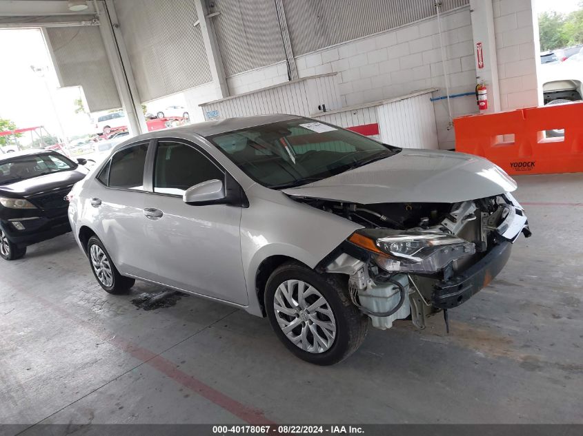 2018 Toyota Corolla Le VIN: 5YFBURHE6JP845413 Lot: 40178067