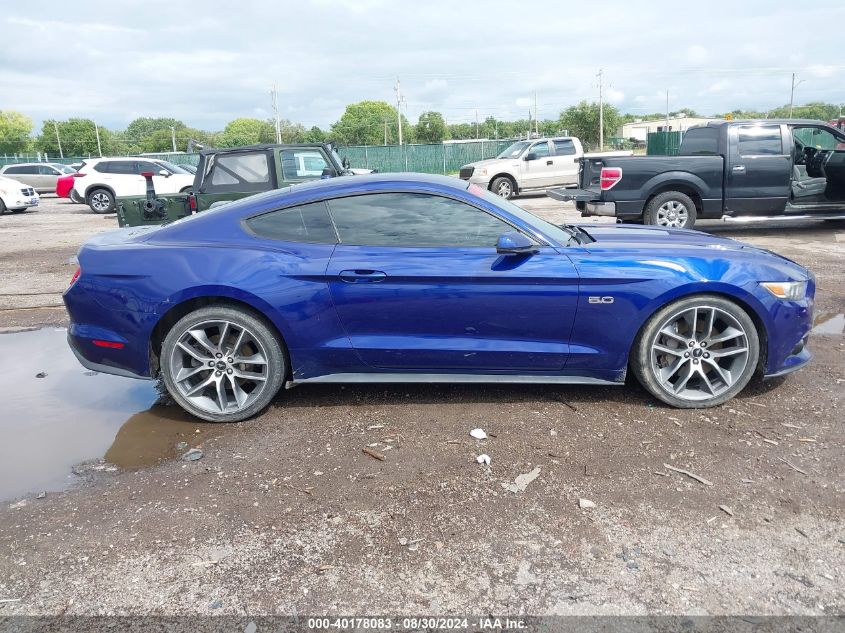 2015 Ford Mustang Gt Premium VIN: 1FA6P8CF1F5376194 Lot: 40178083