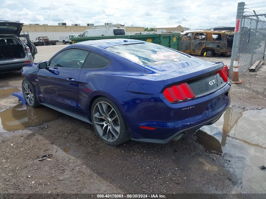 VIN 1FA6P8CF1F5376194 2015 Ford Mustang, Gt Premium no.3