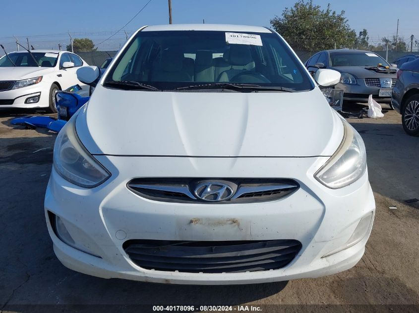 2014 Hyundai Accent Se VIN: KMHCU5AE3EU188761 Lot: 40178096