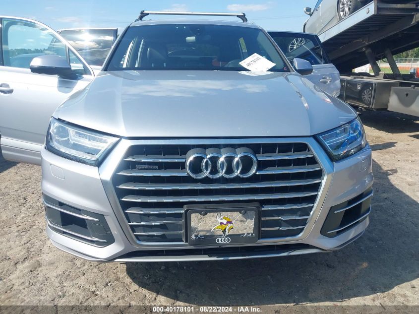 2019 Audi Q7 55 Premium VIN: WA1AAAF71KD013597 Lot: 40178101