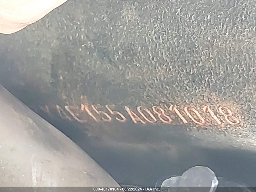 2005 KAWASAKI ZX600 E1 - JKAZX4E155A081018